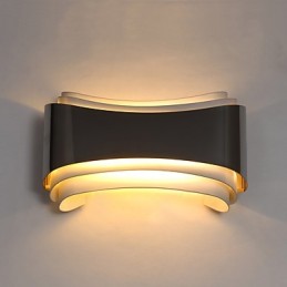Integrierte moderne zeitgenössische Chrom-Funktion für Umgebungslicht-Wandleuchten Wandleuchte