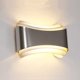 Integrierte moderne zeitgenössische Chrom-Funktion für Umgebungslicht-Wandleuchten Wandleuchte