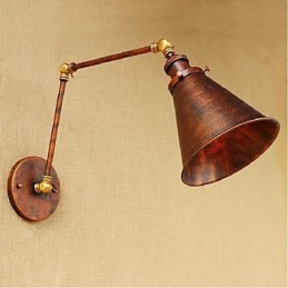 Lange arm Halb rost Retro Kreative Nostalgische Versenkbare Klapp Wandleuchten Wand Licht