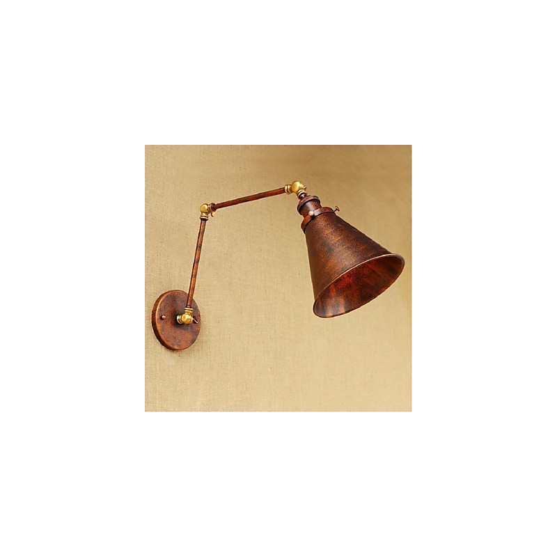 Lange arm Halb rost Retro Kreative Nostalgische Versenkbare Klapp Wandleuchten Wand Licht