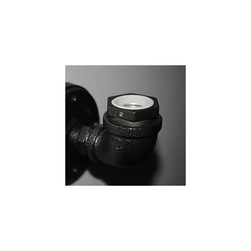 Einfache Retro Industrielle Eisen Rohr Dekorative wand lampe Wand Leuchte