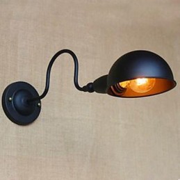 Retro Schwarz High Grade Persönlichkeit Nacht Schlafzimmer Studie Dreht Sich Um Dekorative Wand Gang