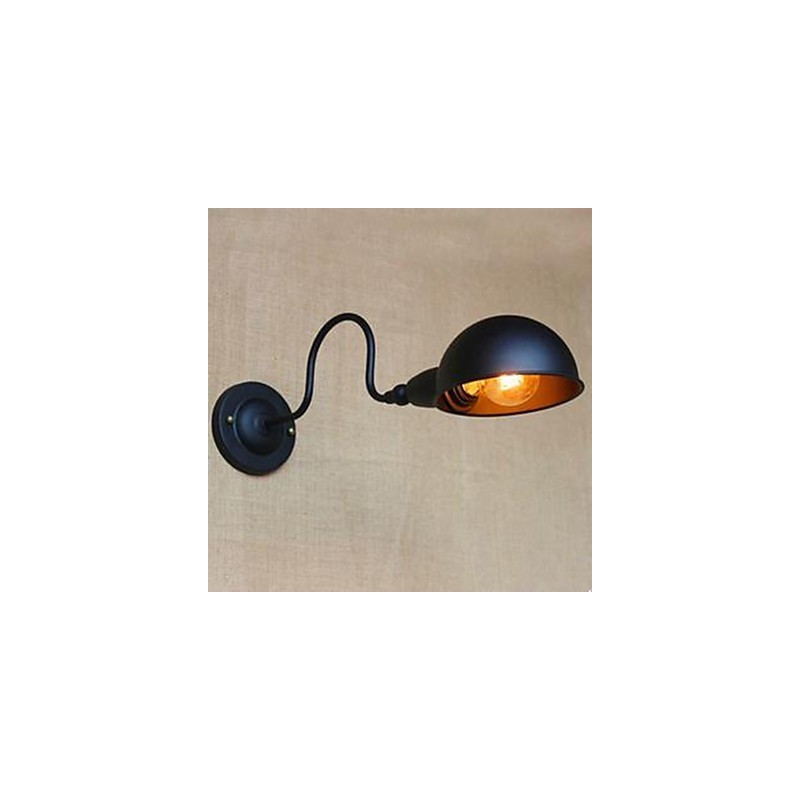 Retro Schwarz High Grade Persönlichkeit Nacht Schlafzimmer Studie Dreht Sich Um Dekorative Wand Gang