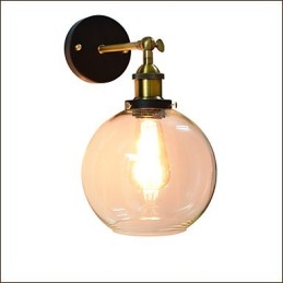 Eisen Wandleuchte Schwarz Einfache Retro Wandleuchte Einzelkopf Dekorative Wandleuchte Europäischen Stil