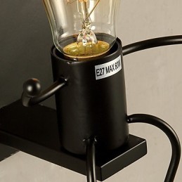 Modernes, zeitgenössisches, rustikales Lodge-Neuheitsgemälde für Umgebungslicht im Mini-Stil