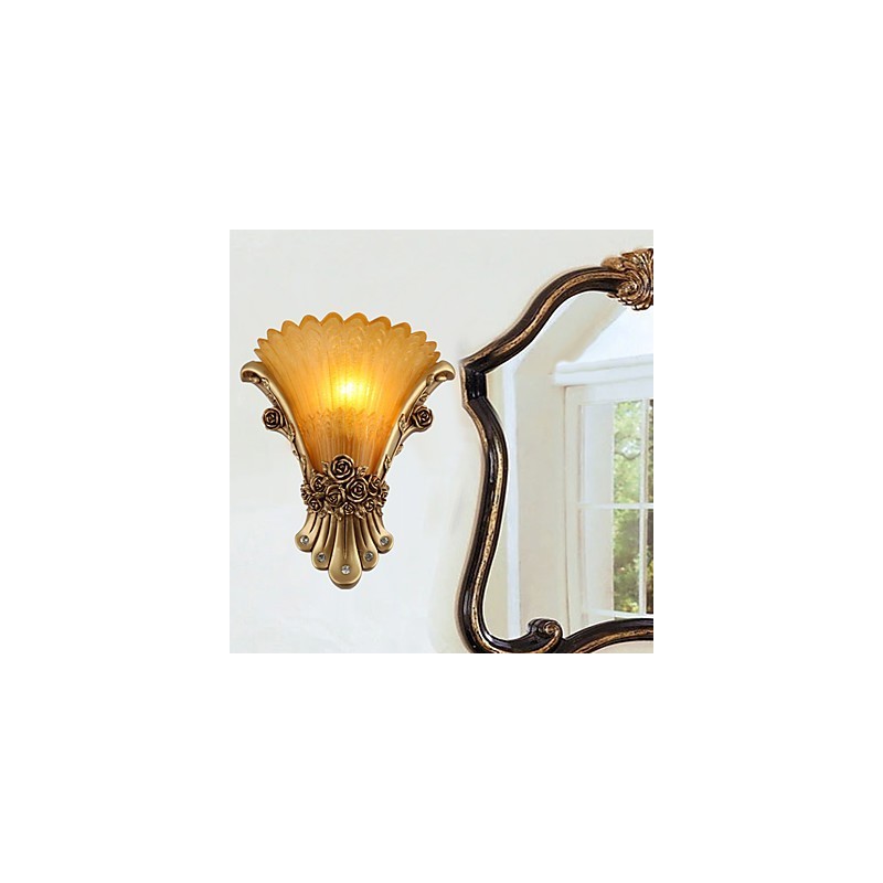 Modernes zeitgenössisches traditionelles klassisches rustikales Lodge-Malerei-Feature für Crystal Mini Style Ambient