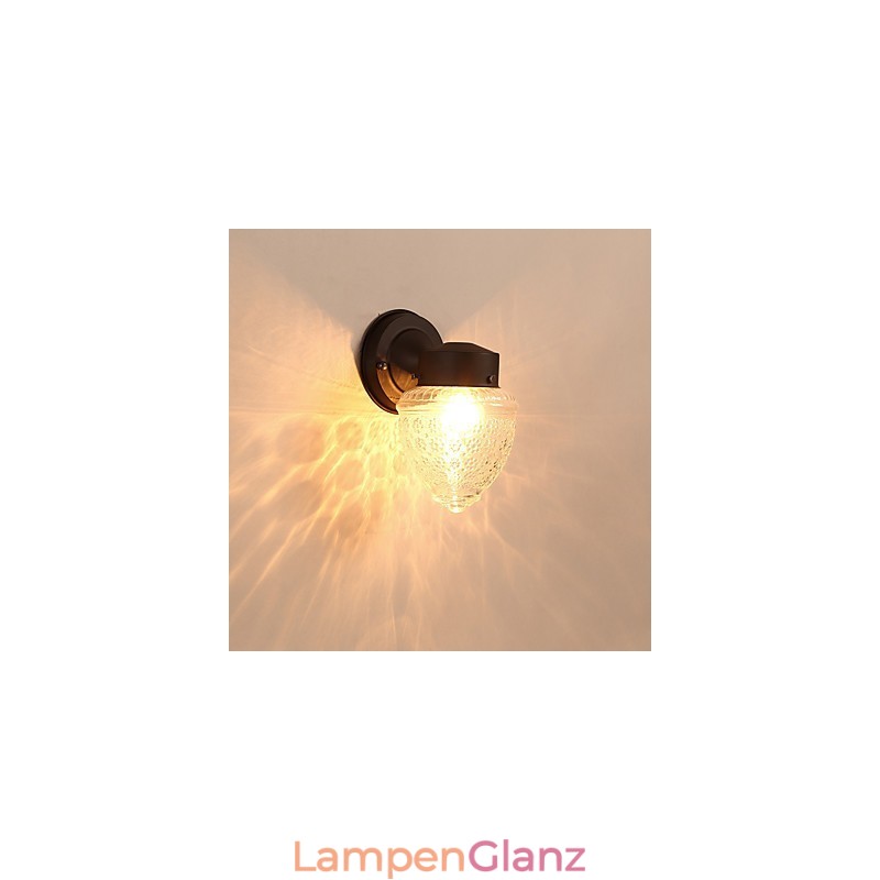 Moderne zeitgenössische Schwarzoxid-Finish-Funktion für Mini-Stil Ambient Light Wandleuchten Wandleuchte