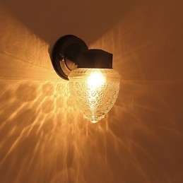 Moderne zeitgenössische Schwarzoxid-Finish-Funktion für Mini-Stil Ambient Light Wandleuchten Wandleuchte