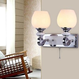 Moderne zeitgenössische galvanisierte Feature Uplight Wandleuchten Wandleuchte