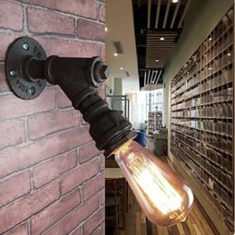 Rustikale Lodge-Malerei-Funktion für Arc Ambient Light Wandleuchten Wandleuchte