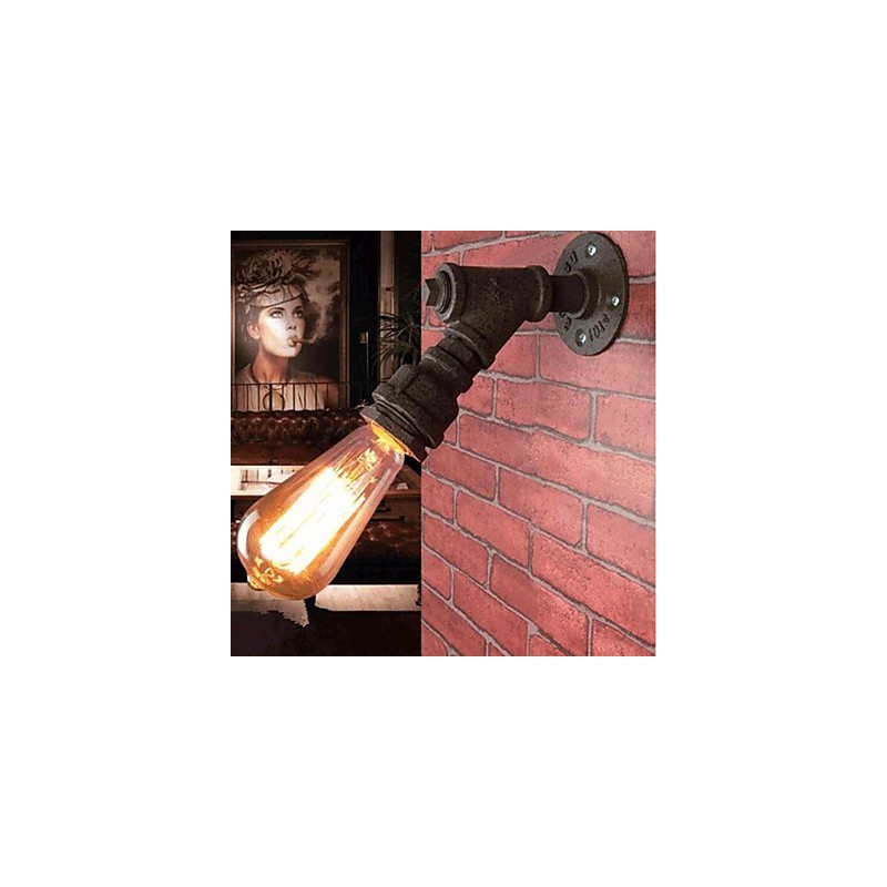 Rustikale Lodge-Malerei-Funktion für Arc Ambient Light Wandleuchten Wandleuchte