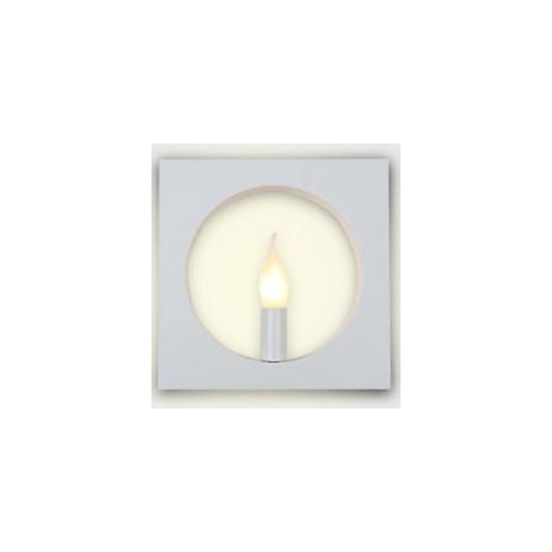 Moderne einfache Eisenkunst-Wandlampe, kreative Wohnzimmer-Hintergrundhalle, Kopfteil des Bettes, quadratischer Rahmen, Dekorationslampen und Laternen