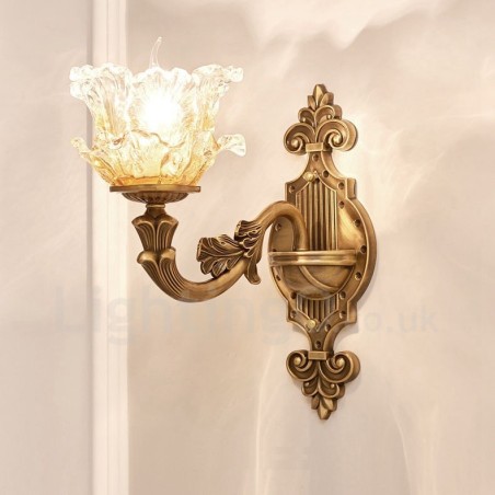 Einzellicht Traditionelles Klassisches Wohnzimmer Esszimmer Schlafzimmer Metall Luxus Wandleuchten für den Innenbereich Einzellicht Traditionelles Klassisches Wohnzimmer Esszimmer Schlafzimmer Metall Luxus Wandleuchten für den Innenbereich
