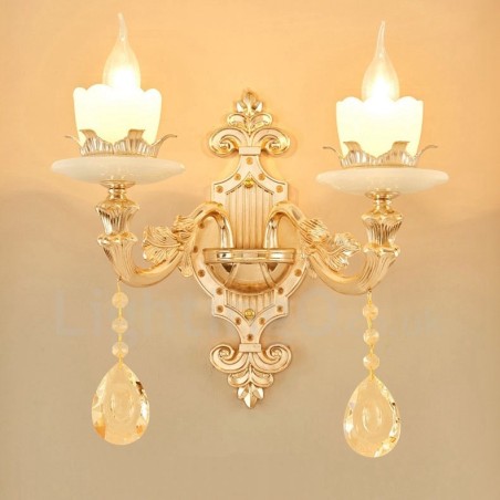 2 Licht Traditionelle Klassische Wohnzimmer Esszimmer Bett Zimmer Metall Innen Wandleuchten 2 Licht Traditionelle Klassische Wohnzimmer Esszimmer Bett Zimmer Metall Innen Wandleuchten