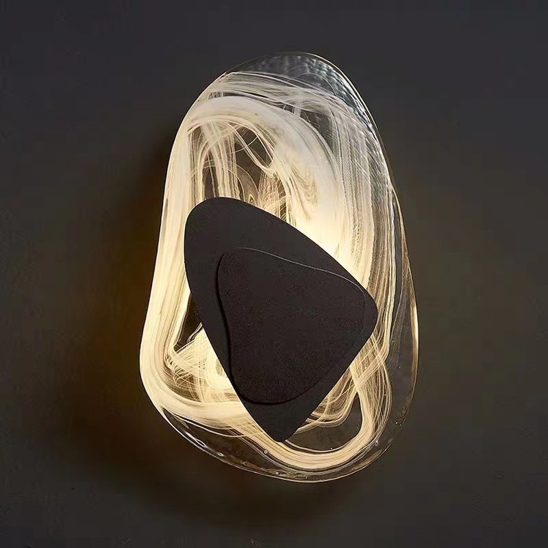 Nordic Kristall Wandleuchten Wohnzimmer Studie Schlafzimmer Nacht Aisle Wohnzimmer Hintergrund Wand Licht