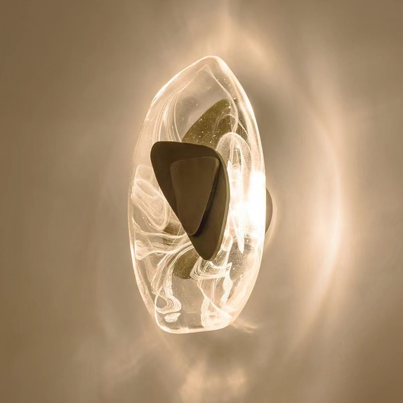 Nordic Kristall Wandleuchten Wohnzimmer Studie Schlafzimmer Nacht Aisle Wohnzimmer Hintergrund Wand Licht