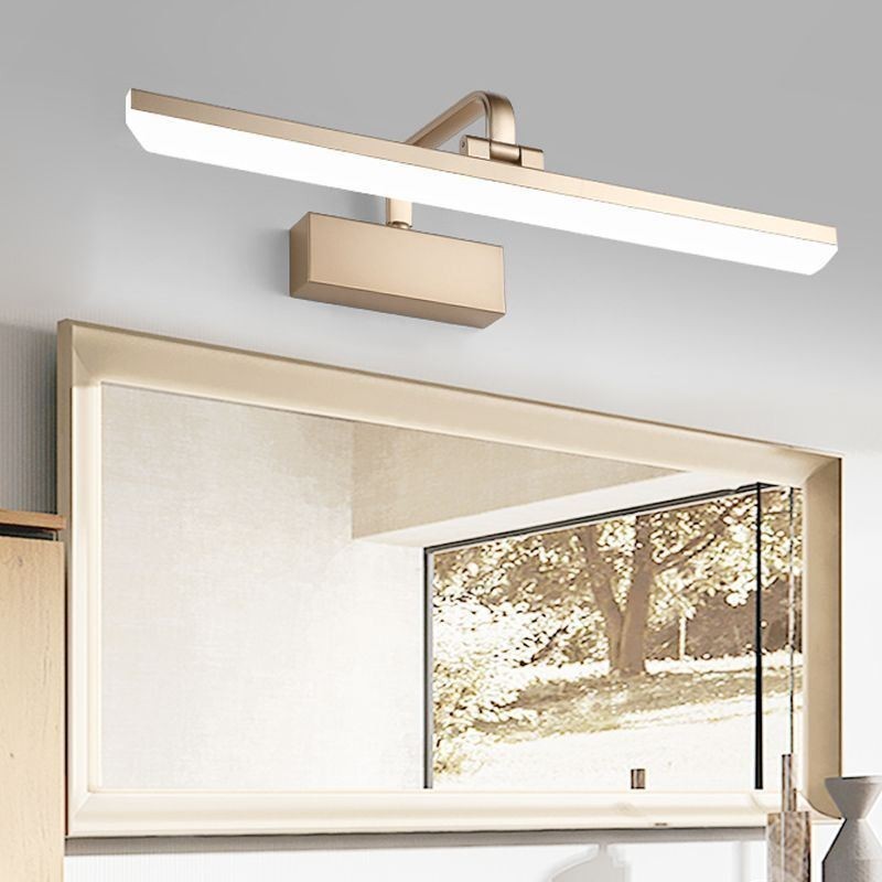 Moderne Wandleuchte Spiegel Frontleuchte Winkel einstellbar Waschraum Make-up Licht