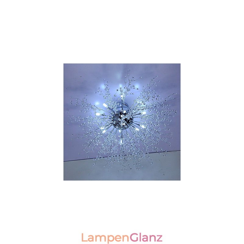 Moderne Feuerwerkskugel, AcrChrome-Metall, Unterputzmontage, GDNS