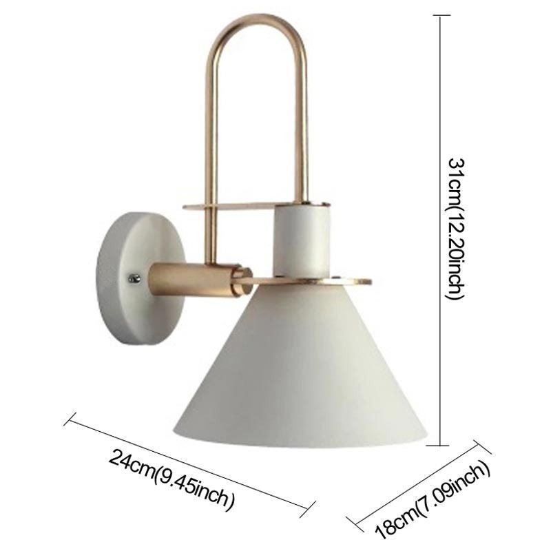 Nordic Wand Licht Makron Stil Wand Leuchte Kreative Spiegel vorne Lampe Licht