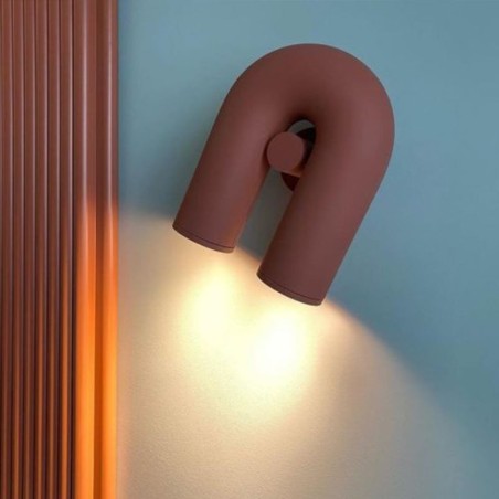 Wandleuchte U-Form Minimalistische Kreative Wandleuchte 90 Drehbarer Lampenschirm Wandleuchte U-Form Minimalistische Kreative Wandleuchte 90 Drehbarer Lampenschirm