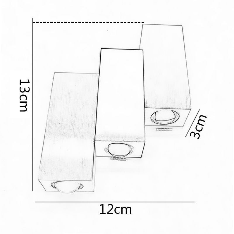 Moderne Wandleuchten Up And Down Wandleuchte Aluminium Wandleuchte