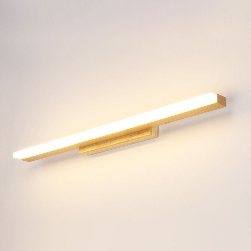 Spiegelleuchte Massivholz Wandleuchte Moderne Wandleuchte