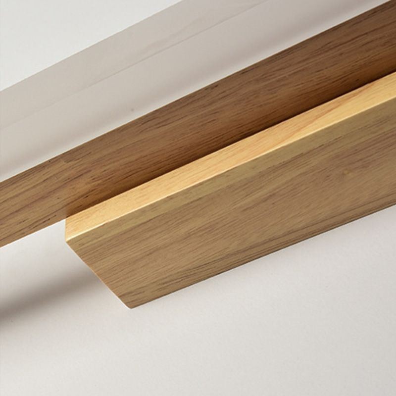 Spiegelleuchte Massivholz Wandleuchte Moderne Wandleuchte