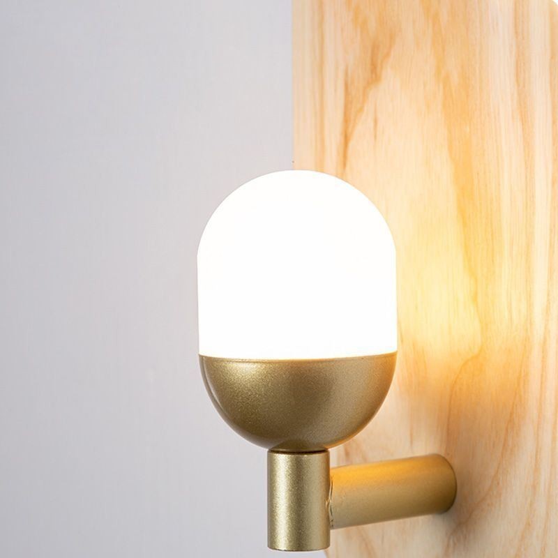 Dekoration Wand Holz Lampe Eingang Gang Lichter Nordic Nacht Wand Licht
