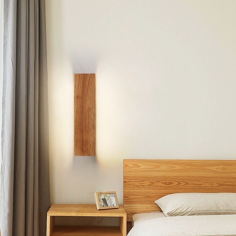 Moderne Wand Holz Leuchte Eingang Gang Lichter Nordic Nacht Wand Licht