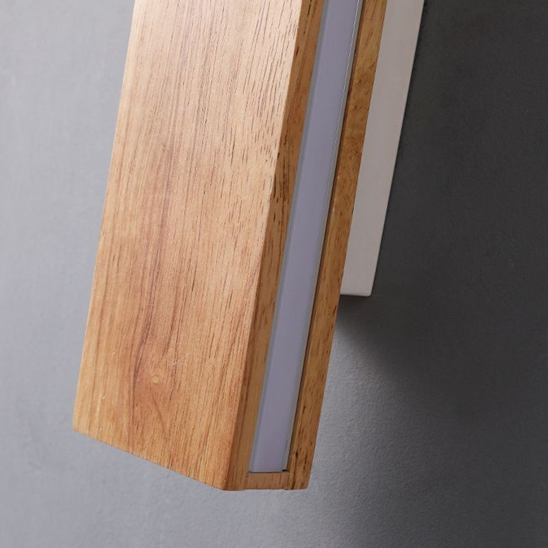 Moderne Wand Holz Leuchte Eingang Gang Lichter Nordic Nacht Wand Licht