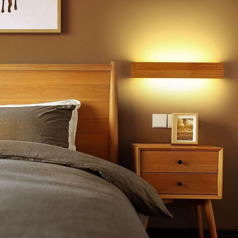 Japanischen Stil Holz Wand Lampen Lampe Bad Hause Wand Leuchte
