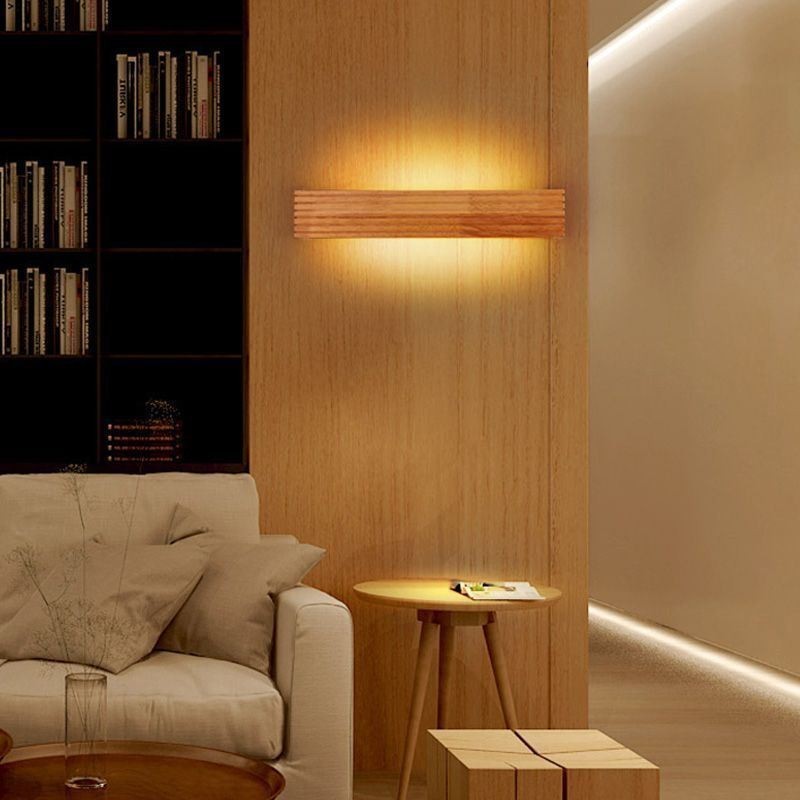 Japanischen Stil Holz Wand Lampen Lampe Bad Hause Wand Leuchte