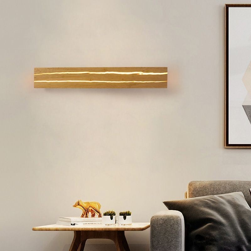 Moderne Holz Wand Lampe Eingang Gang Lichter Nordic Nacht Wand Licht