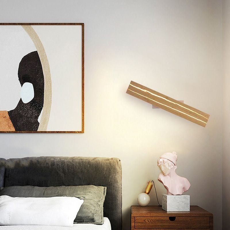 Moderne Holz Wand Lampe Eingang Gang Lichter Nordic Nacht Wand Licht