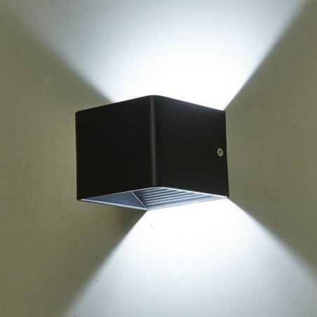 Wandleuchte Aluminium Balkon Oberfläche montiert Cube Veranda Licht Wandleuchte Aluminium Balkon Oberfläche montiert Cube Veranda Licht