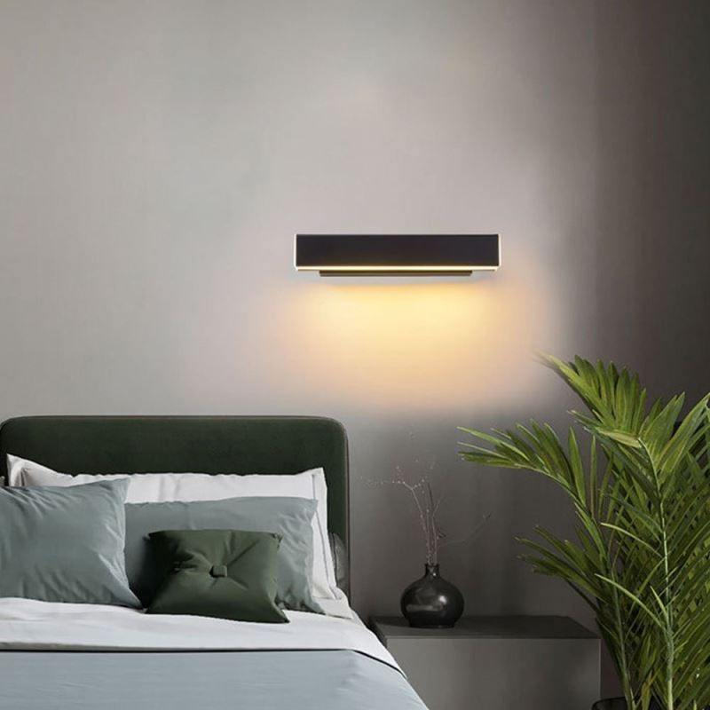 Wandleuchte Drehbar Nachttischlampe Aluminium