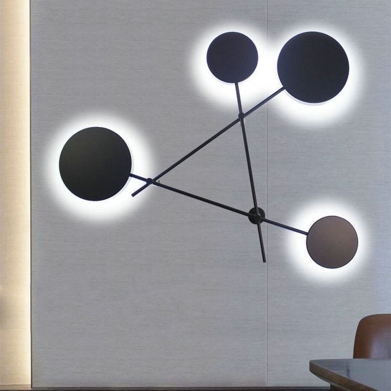 Moderne Wandleuchte Geometrische Form Eisen Leuchte Wandleuchte