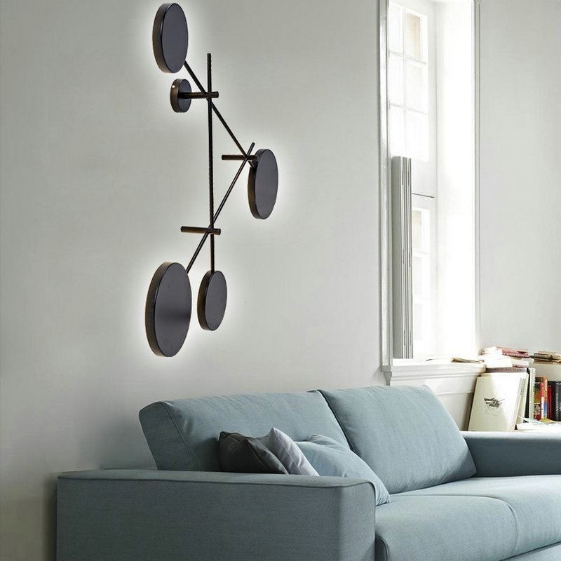 Moderne Wandleuchte Geometrische Form Eisen Leuchte Wandleuchte