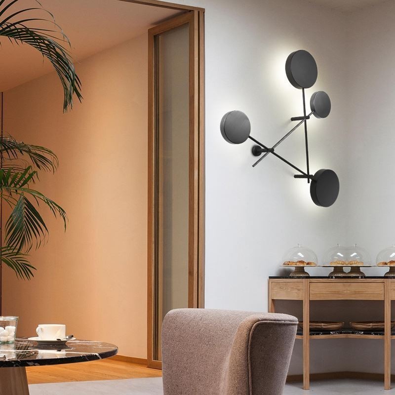 Moderne Wandleuchte Geometrische Form Eisen Leuchte Wandleuchte