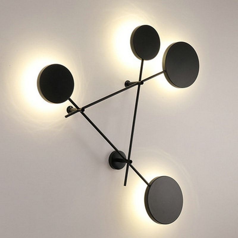 Moderne Wandleuchte Geometrische Form Eisen Leuchte Wandleuchte