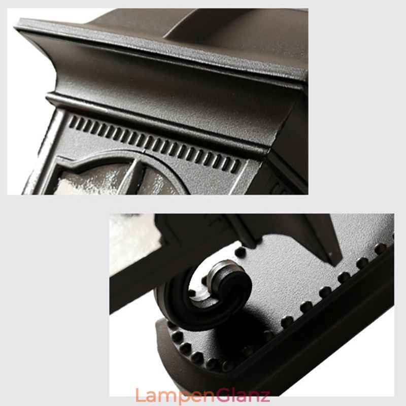 Europäische Retro Outdoor Wand Licht Wasserdichte Pfeil Blume Wand Leuchte