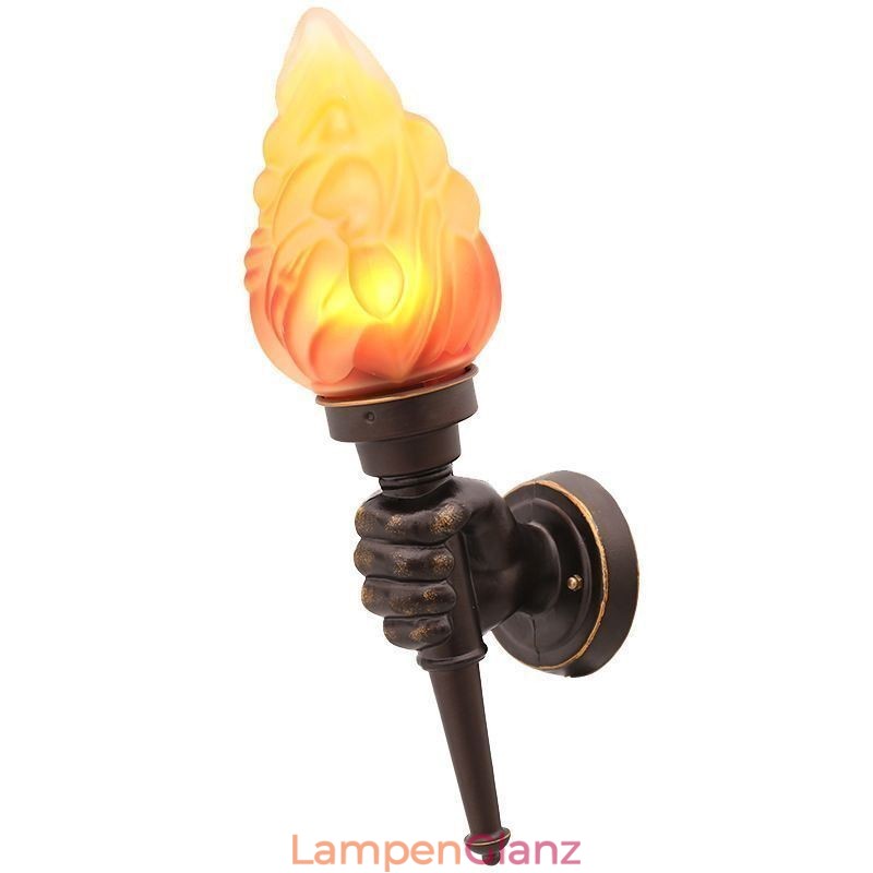 Europäische Retro Outdoor Wandleuchte Wasserdichte Taschenlampe Form Wandleuchte