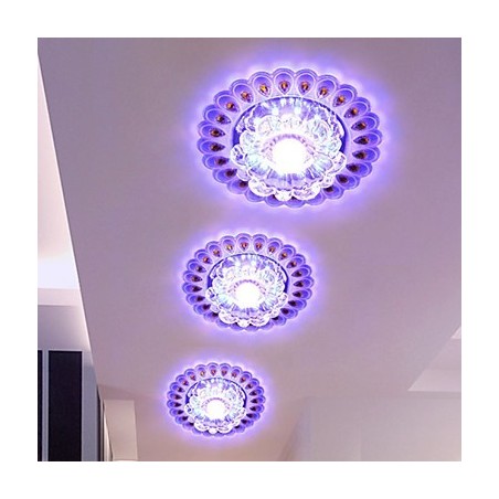 Kristall Deckenleuchte Spotlight SMD 3W Kreative Lampe Leuchtstoffröhre Bunte Farbe Dome Licht Kristall Deckenleuchte Spotlight SMD 3W Kreative Lampe Leuchtstoffröhre Bunte Farbe Dome Licht
