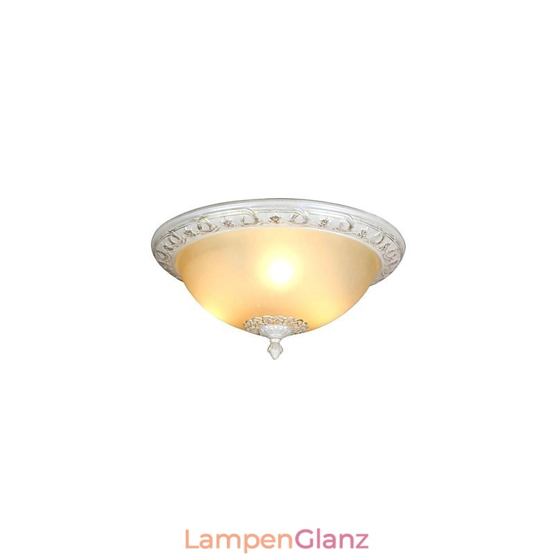 Deckenleuchte im Retro-Stil aus verchromtem Metall