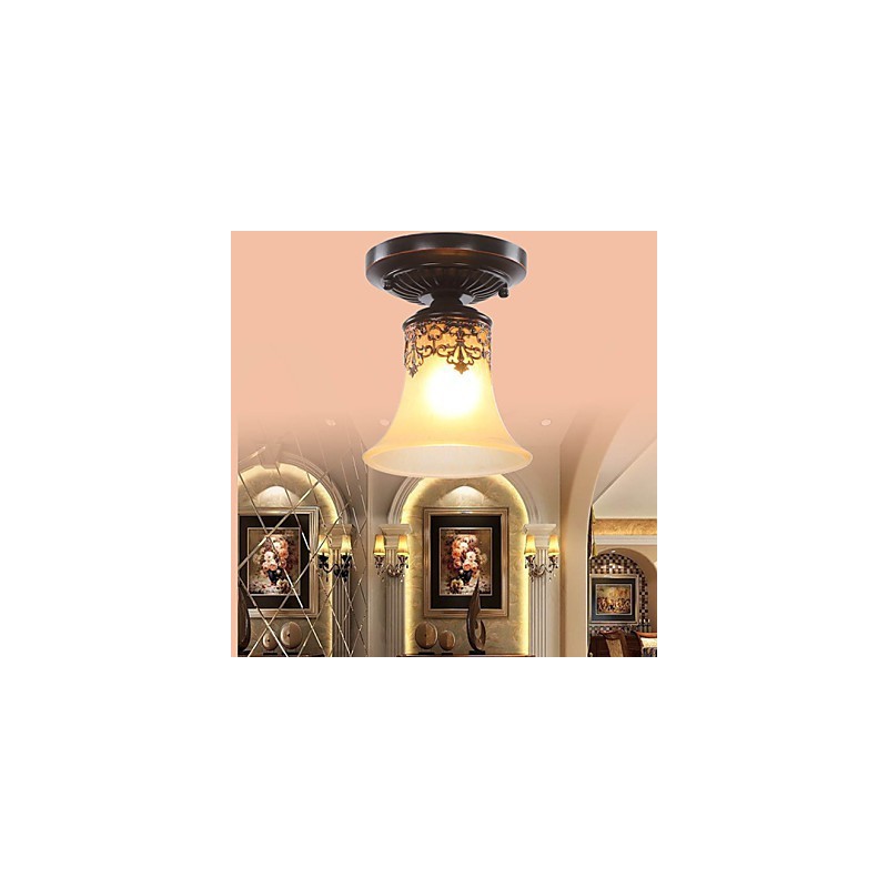 Europa Typ Stil Ländlichen Klassischen Absorbieren Kuppel Licht Lampe