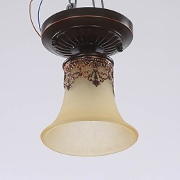 Europa Typ Stil Ländlichen Klassischen Absorbieren Kuppel Licht Lampe