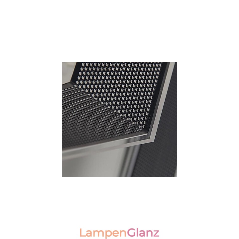 Moderne zeitgenössische Unterputzmontage aus verchromtem Metall