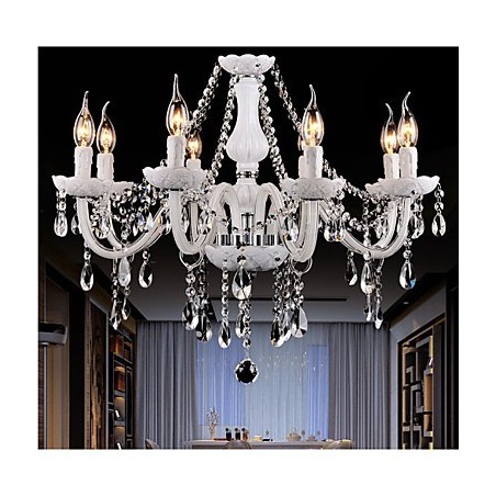 Kronleuchter Kristall Modern 8 Lichter Zeitgenössisches Glas Kronleuchter Kristall Modern 8 Lichter Zeitgenössisches Glas