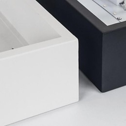 Moderne zeitgenössische Malerei Metall Unterputz