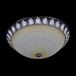 Deckenleuchte Muster Glas Harz Silber Carving Europäischen Klassischen